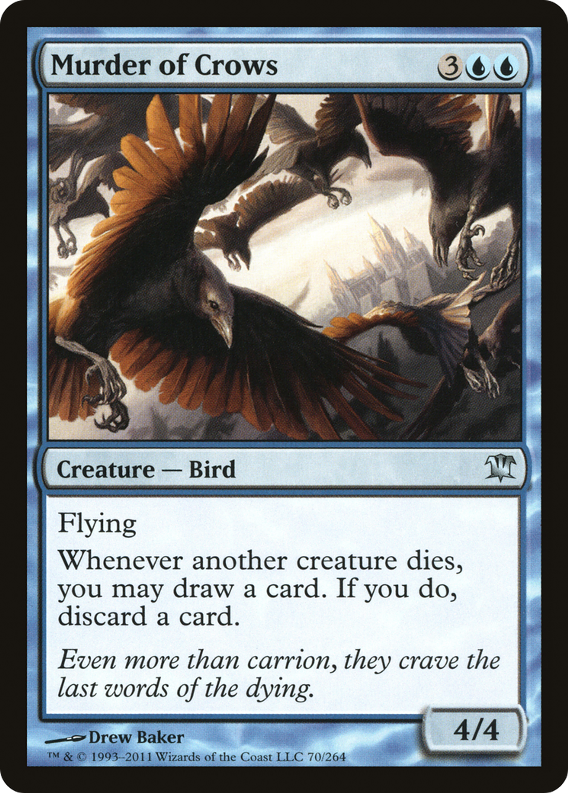 Volée de corneilles — Innistrad — Magic: The Gathering