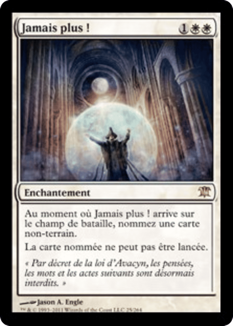 Jamais plus ! — Innistrad — Magic: The Gathering