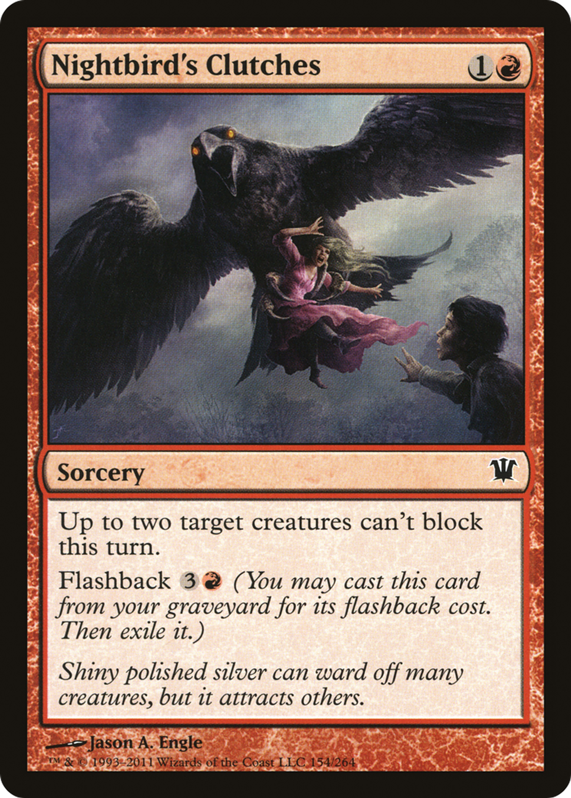 Emprise de l'oiseau de nuit — Innistrad — Magic: The Gathering