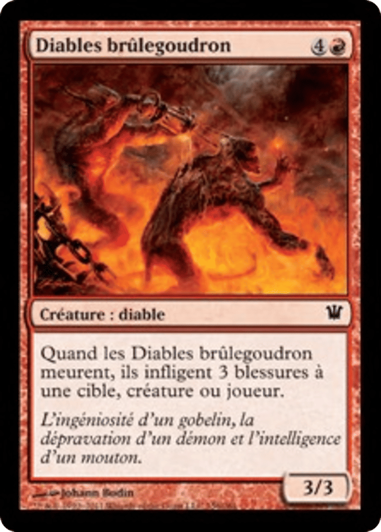 Diables brûlegoudron — Innistrad — Magic: The Gathering