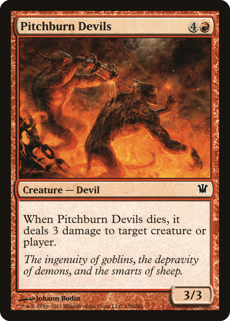 Pitchburn Devils — Innistrad — Magic: The Gathering