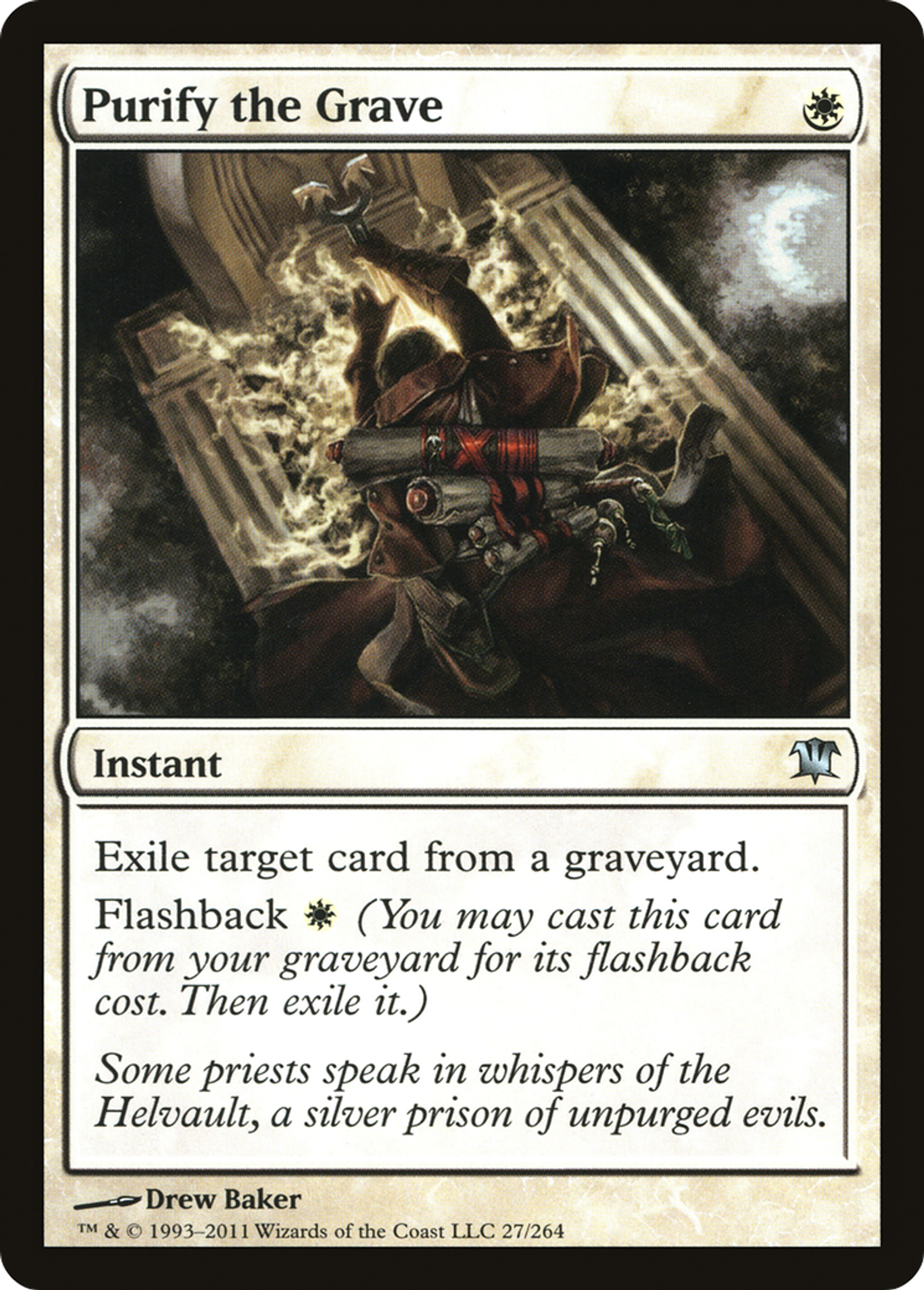 Purification de la tombe — Innistrad — Magic: The Gathering