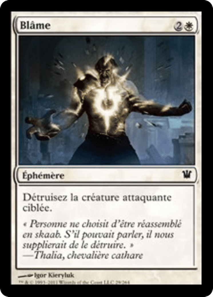 Blâme — Innistrad — Magic: The Gathering