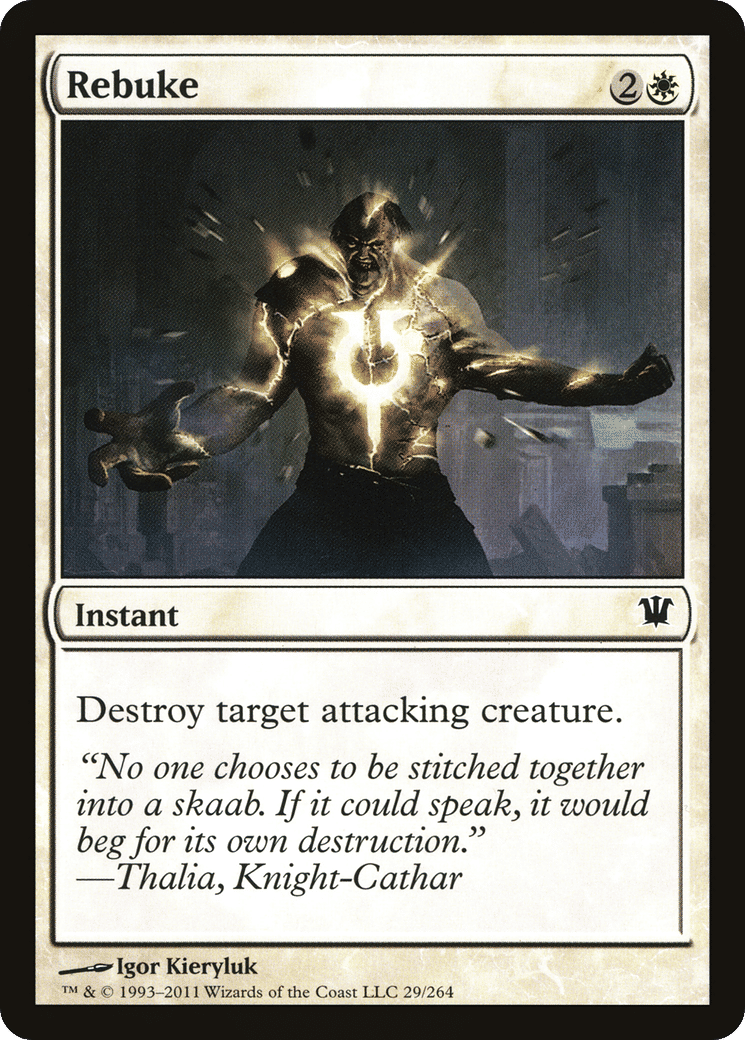 Rebuke — Innistrad — Magic: The Gathering