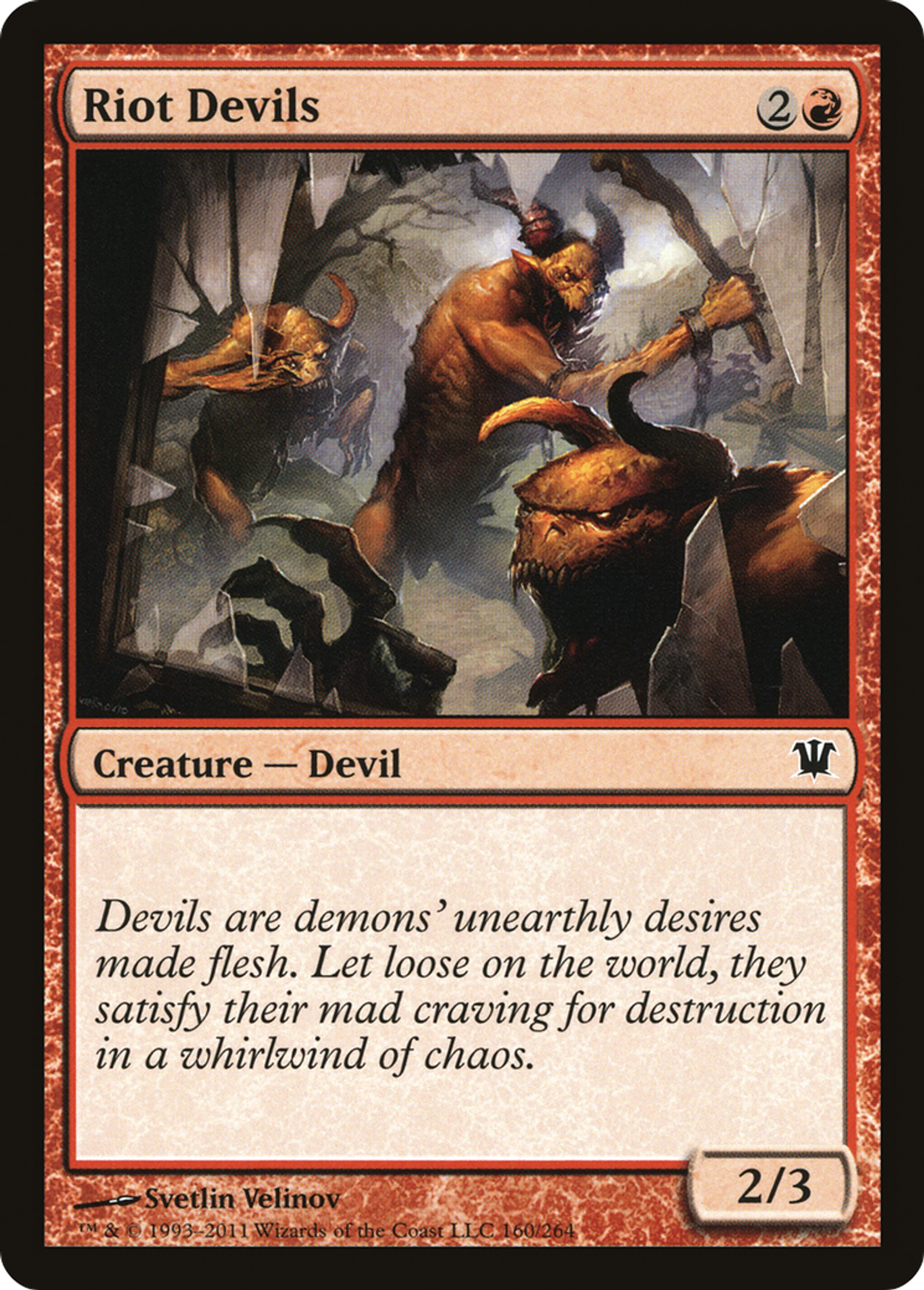 Diables d'émeute — Innistrad — Magic: The Gathering