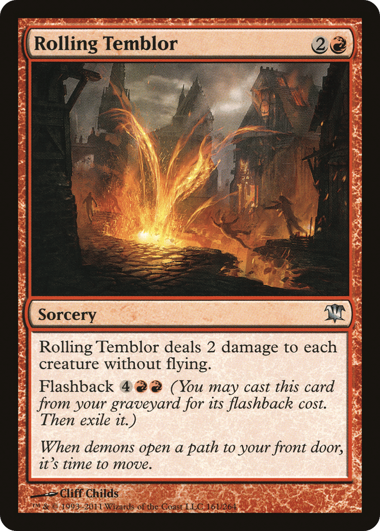 Rolling Temblor — Innistrad — Magic: The Gathering