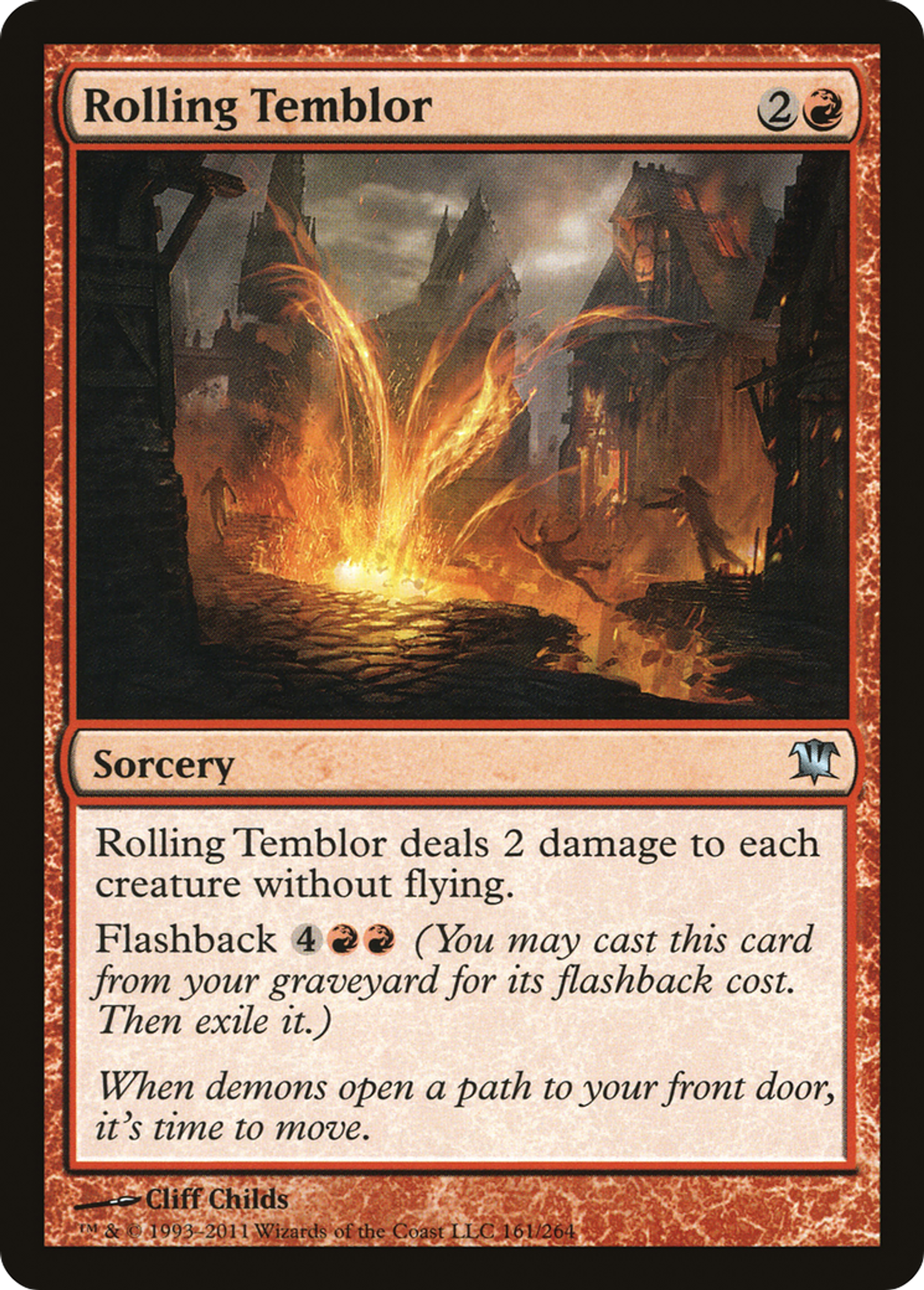 Secousse agressive — Innistrad — Magic: The Gathering