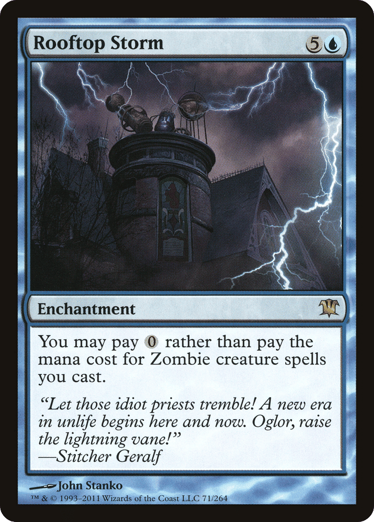 Rooftop Storm — Innistrad — Magic: The Gathering