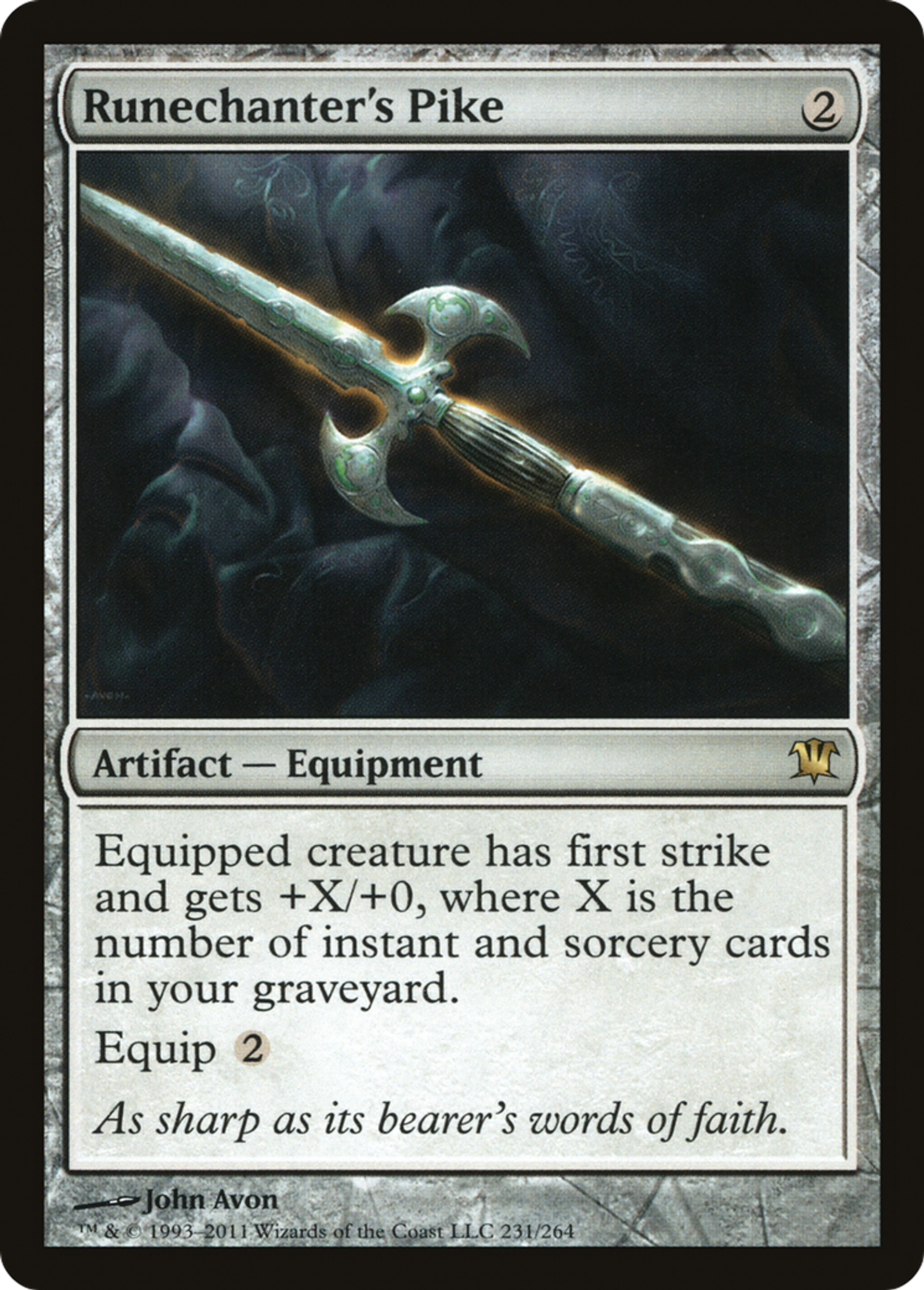 Pique du chanterune — Innistrad — Magic: The Gathering
