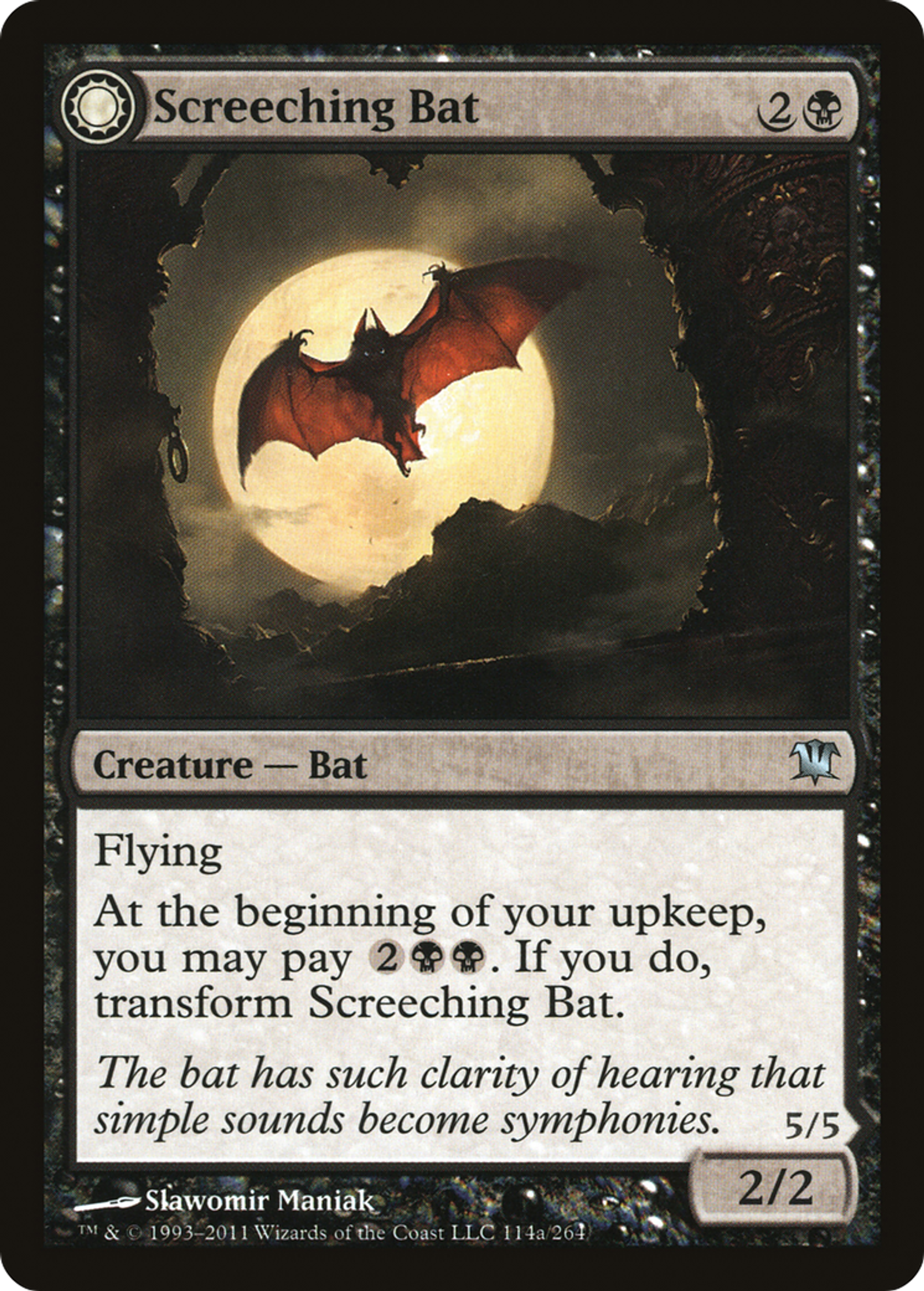 Screeching Bat // Stalking Vampire — Innistrad — Magic: The Gathering