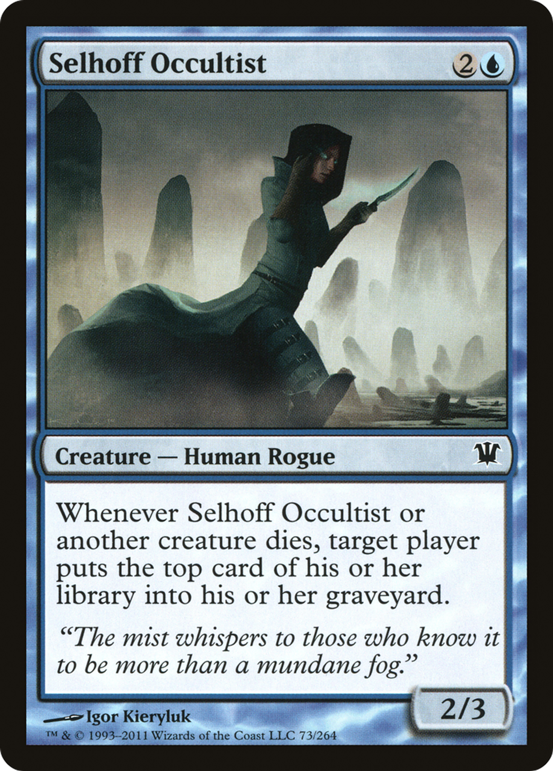 Occultiste de Selhoff — Innistrad — Magic: The Gathering