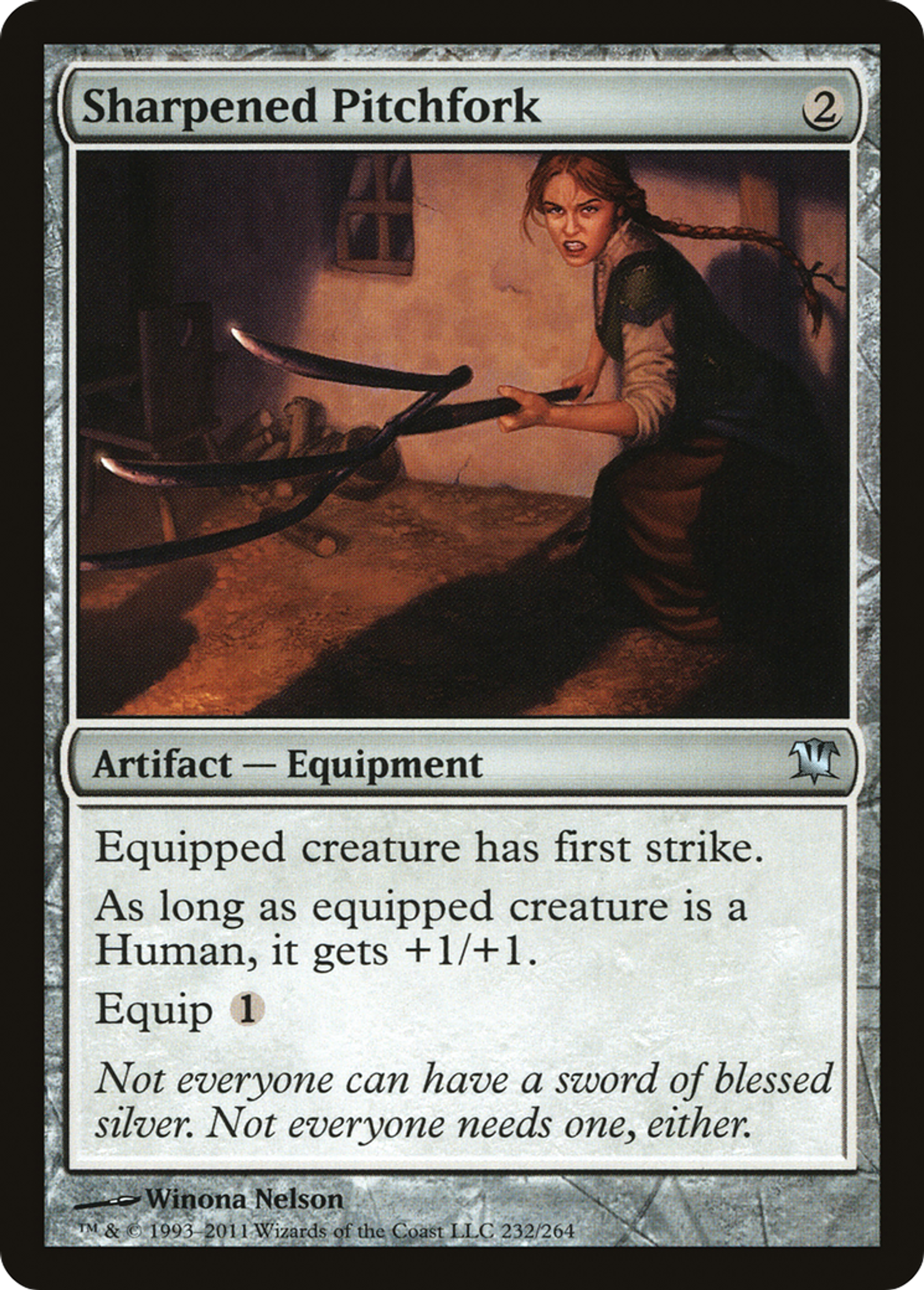 Fourche aiguisée — Innistrad — Magic: The Gathering