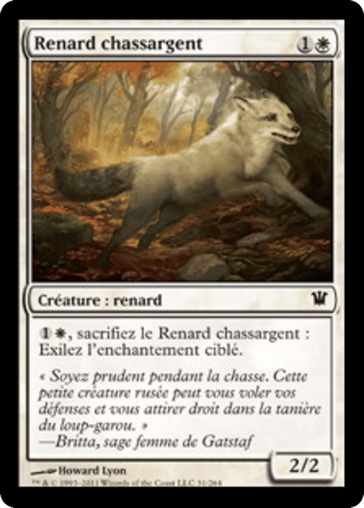 Renard chassargent — Innistrad — Magic: The Gathering