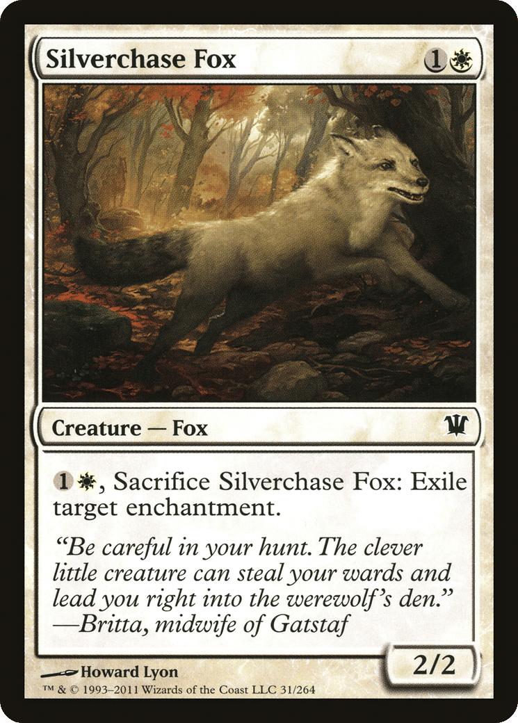 Silverchase Fox — Innistrad — Magic: The Gathering