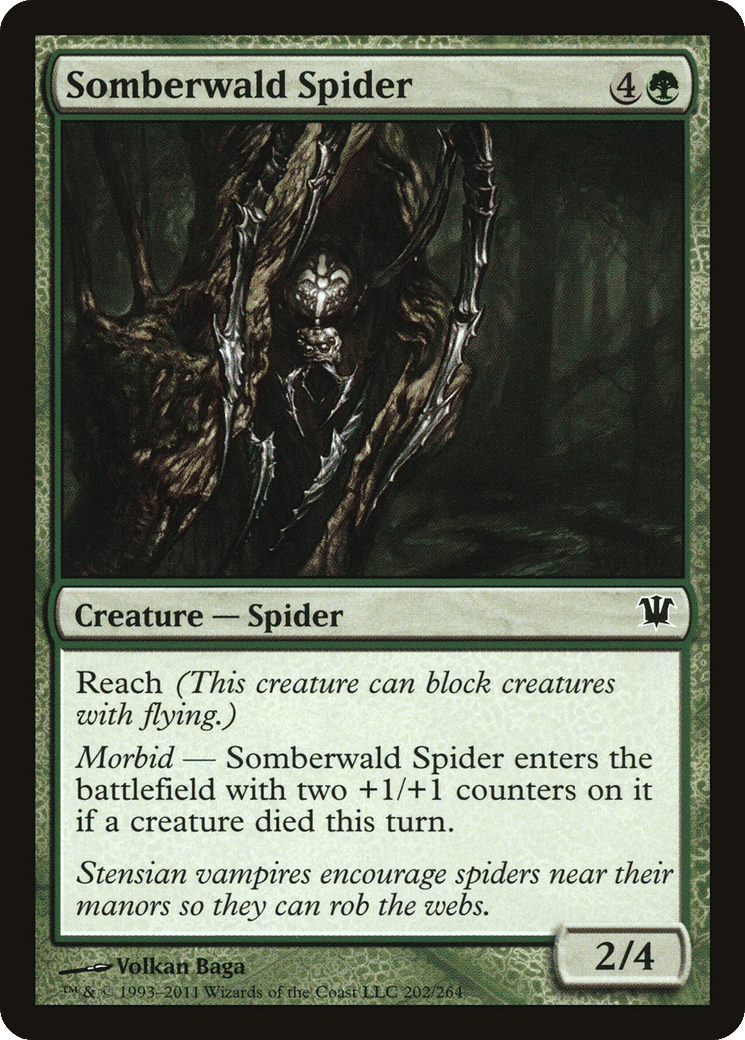 Somberwald Spider — Innistrad — Magic: The Gathering