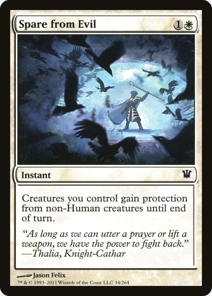 Spare from Evil — Innistrad — Magic: The Gathering