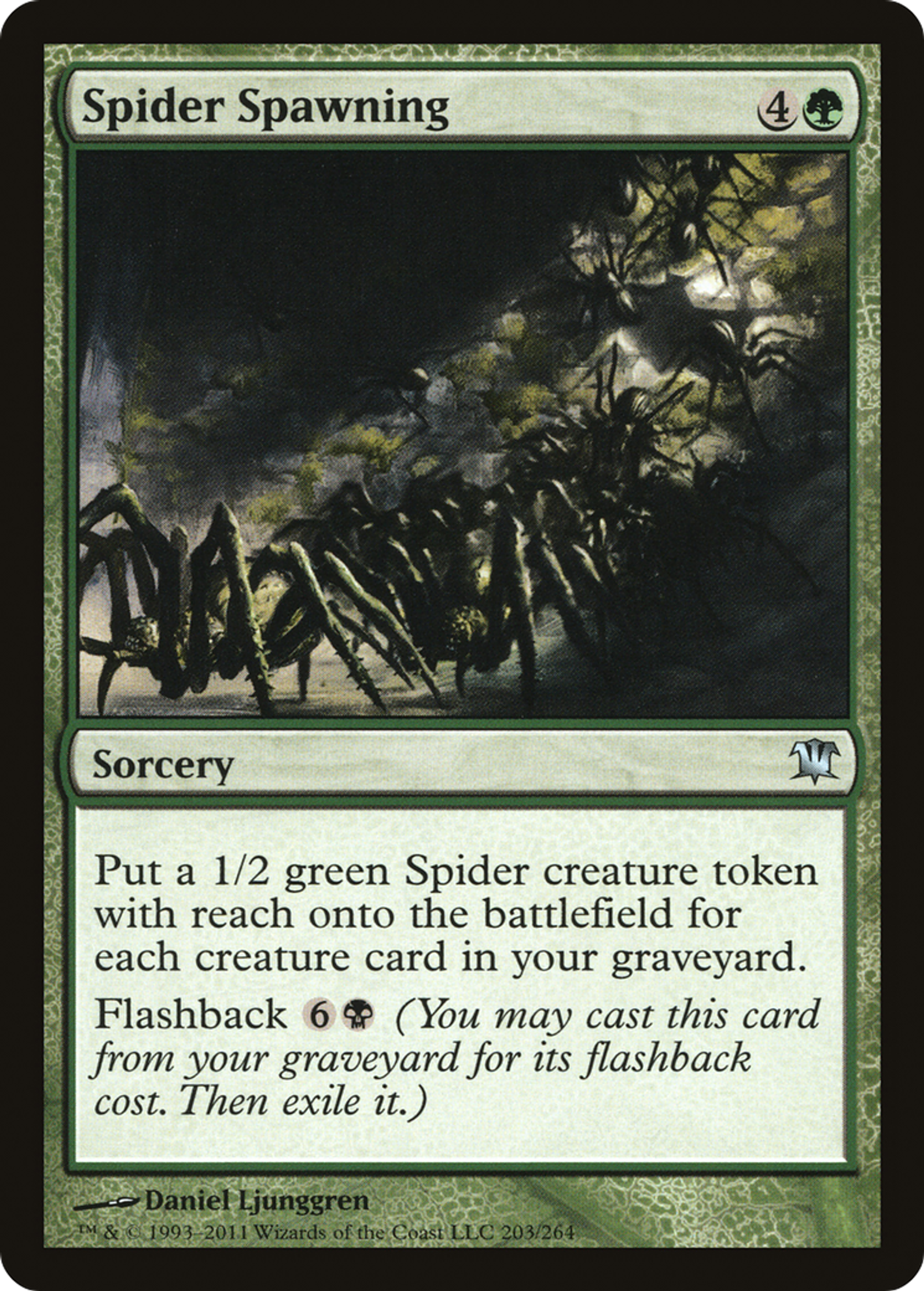 Frayère de l'araignée — Innistrad — Magic: The Gathering