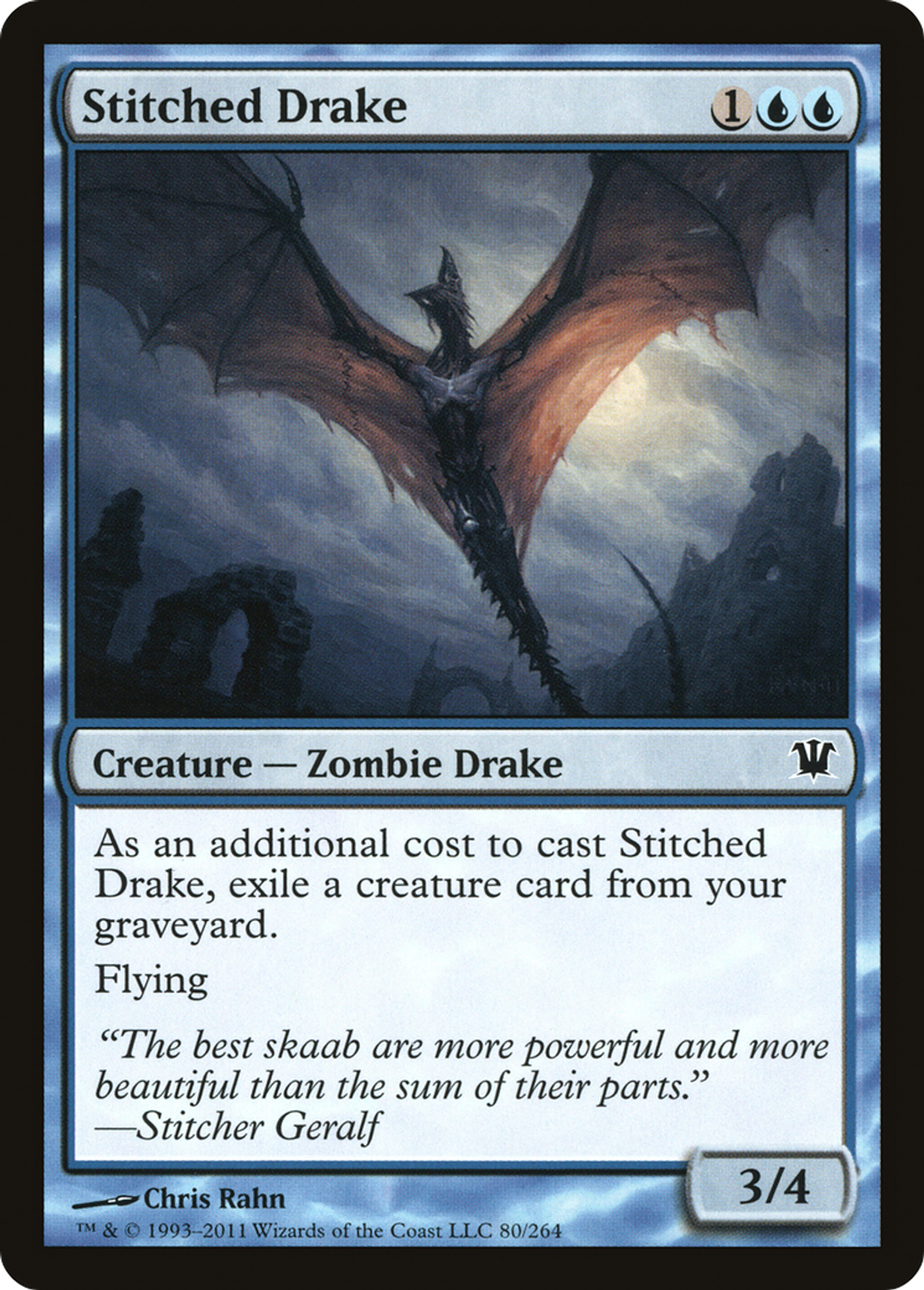 Drakôn suturé — Innistrad — Magic: The Gathering