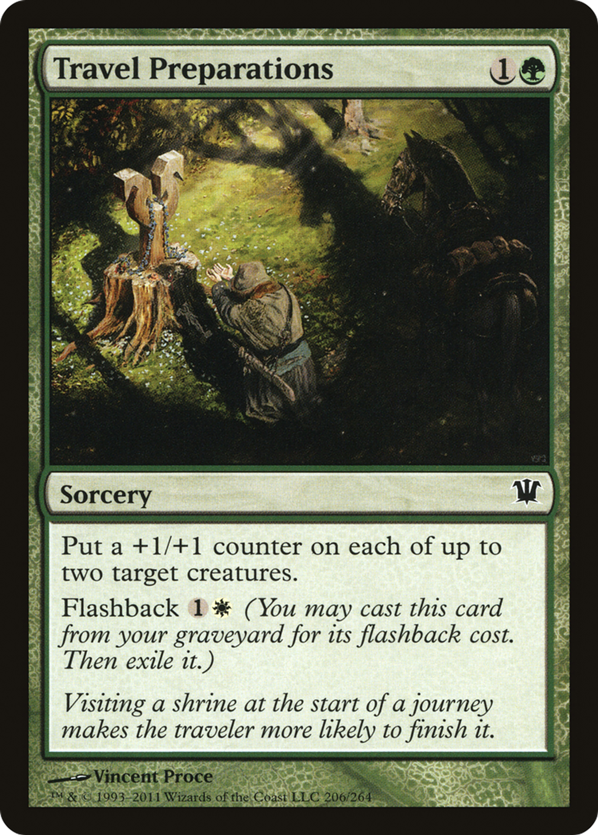 Préparatifs de voyage — Innistrad — Magic: The Gathering