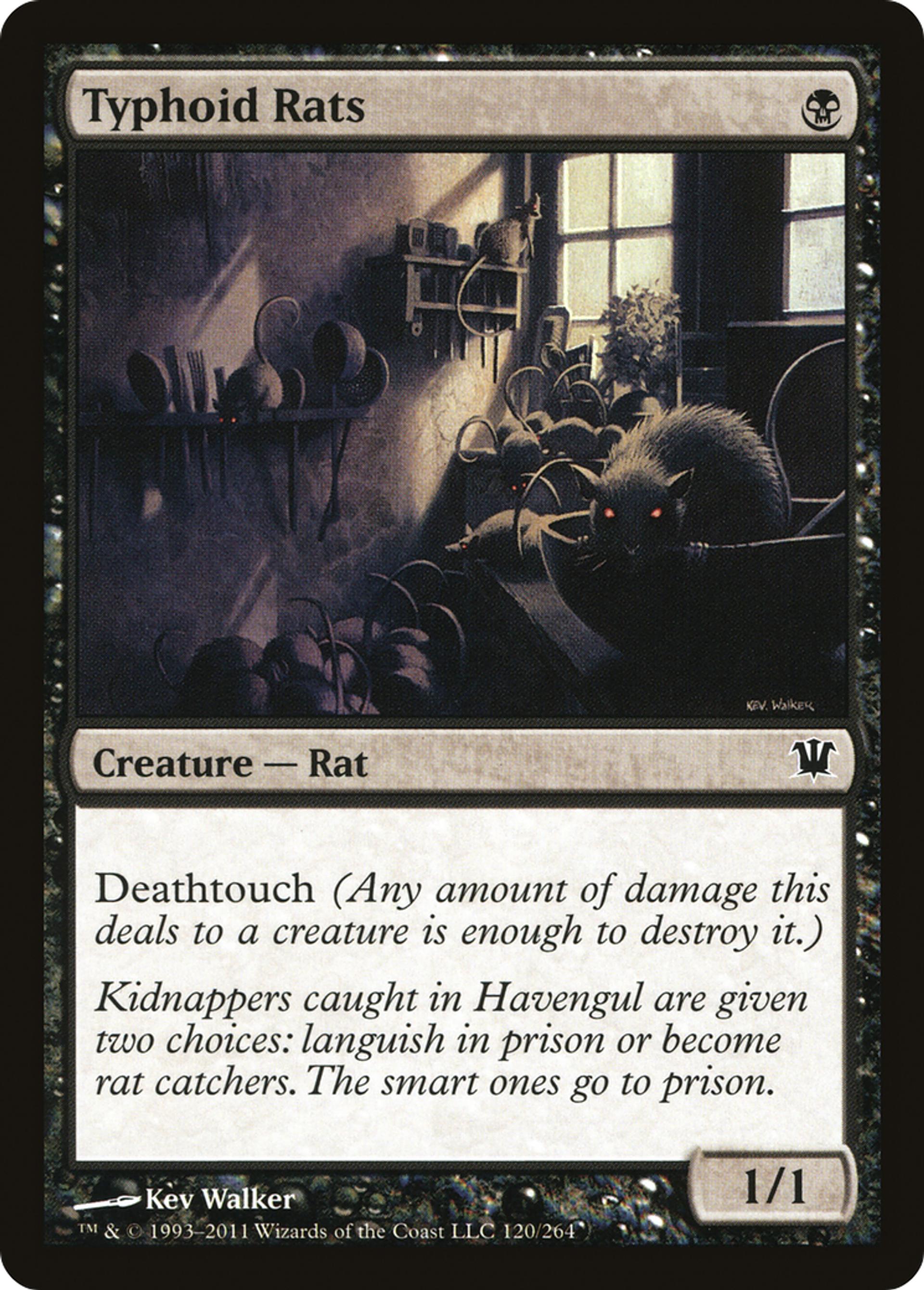 Rats typhoïdiens — Innistrad — Magic: The Gathering