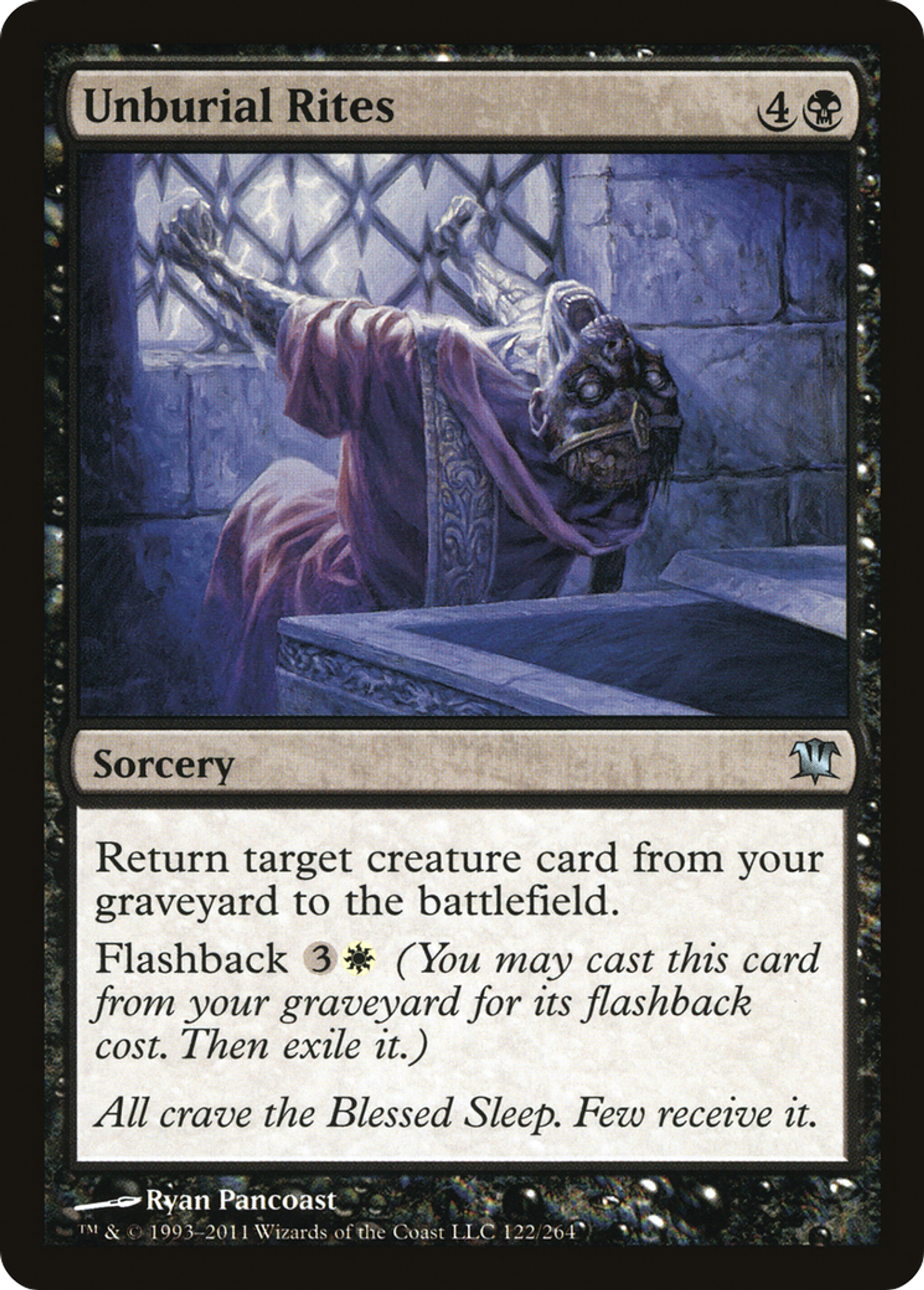Sacres de déterrement — Innistrad — Magic: The Gathering