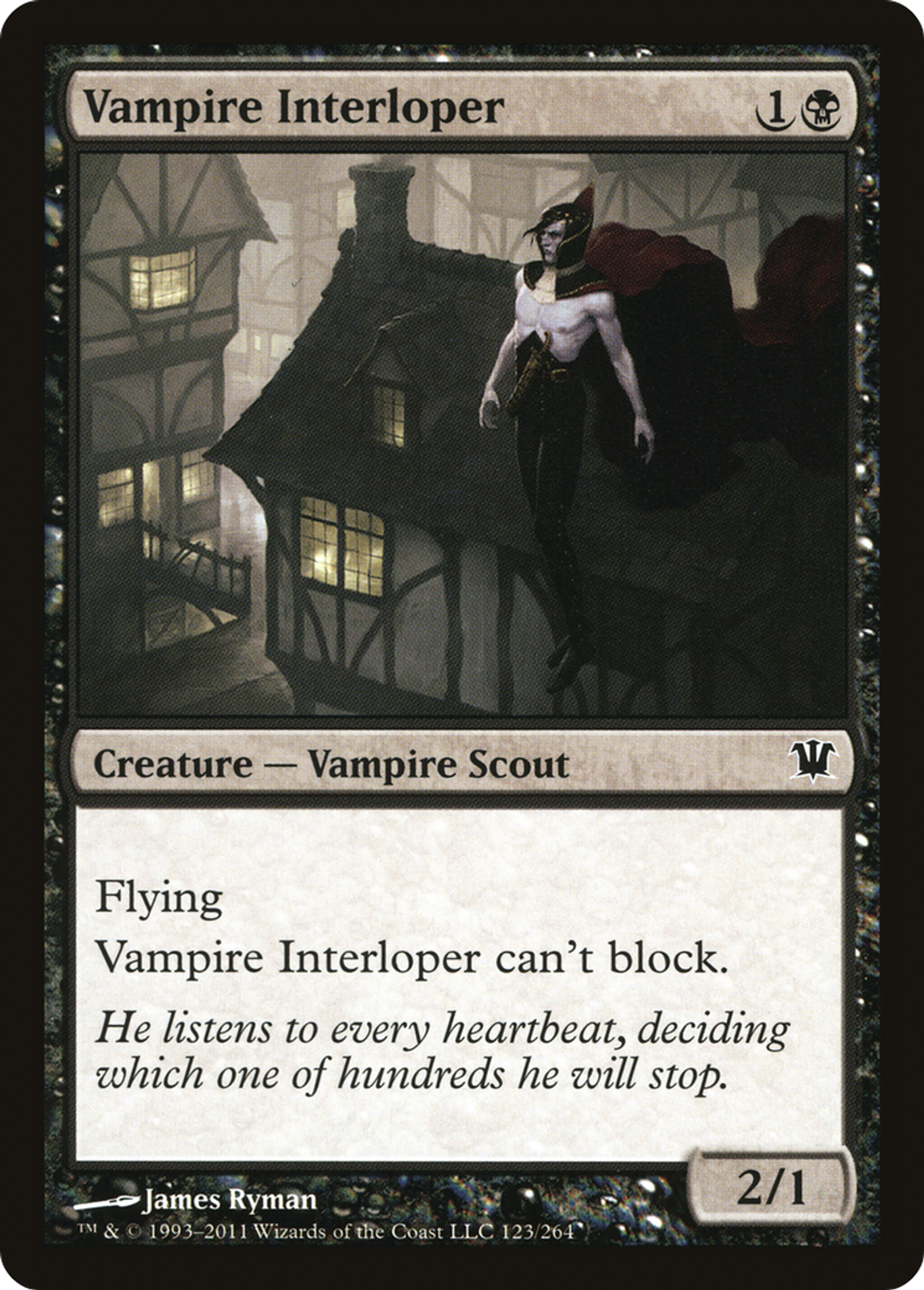 Vampire Interloper — Innistrad — Magic: The Gathering