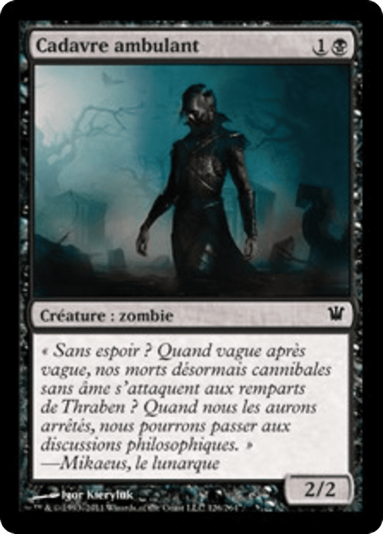 Cadavre ambulant — Innistrad — Magic: The Gathering