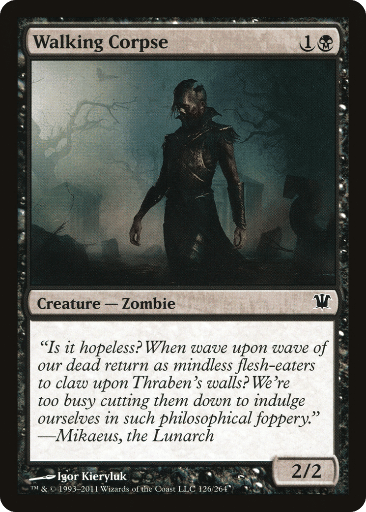 Walking Corpse — Innistrad — Magic: The Gathering