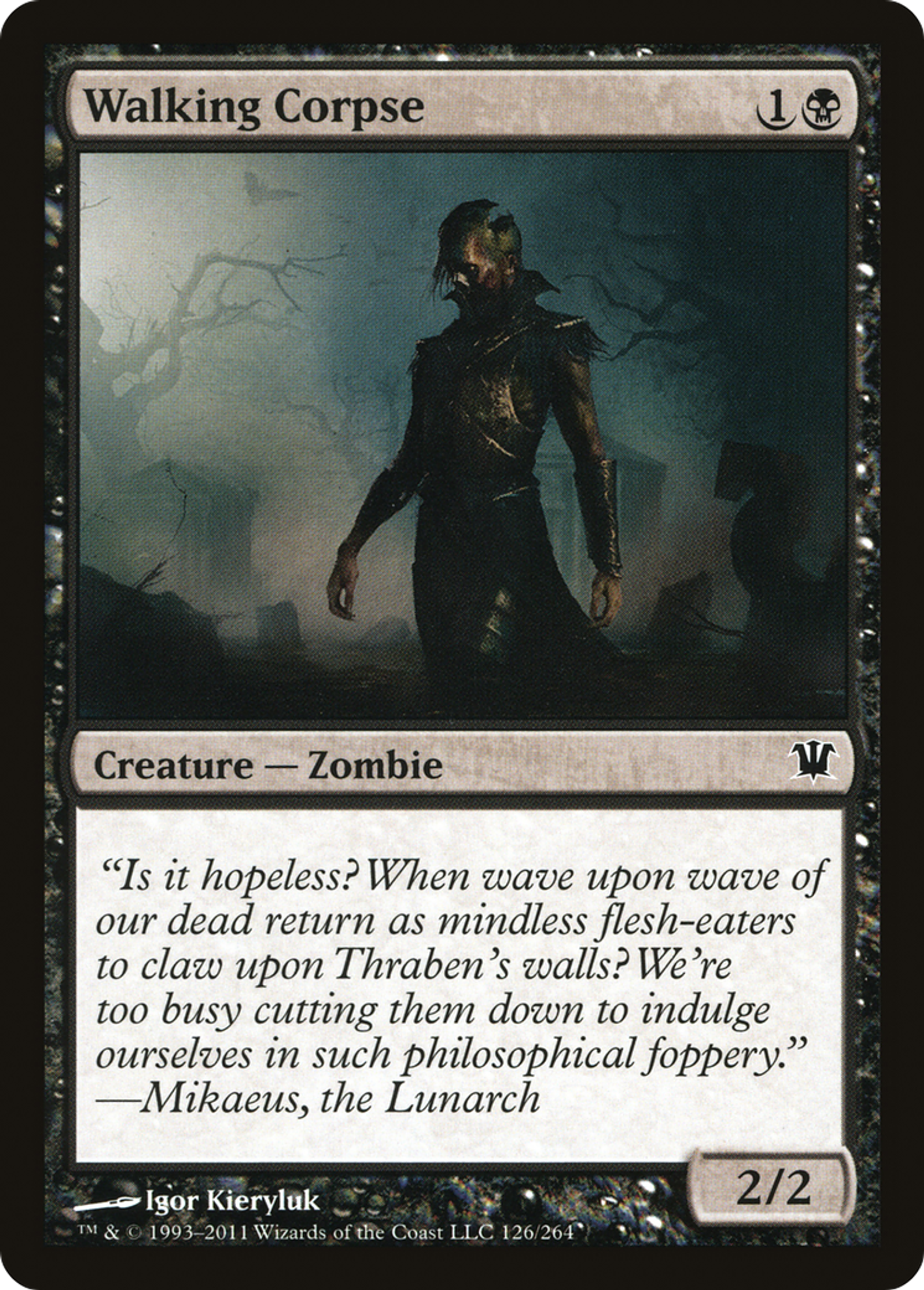 Cadavre ambulant — Innistrad — Magic: The Gathering