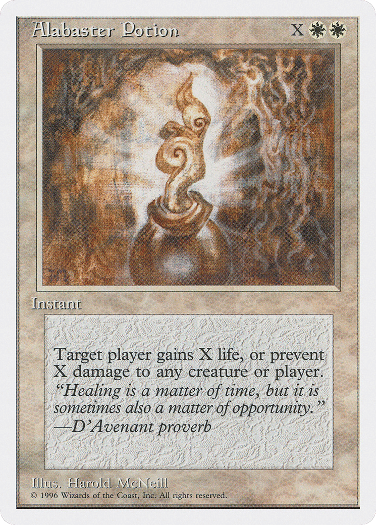 Alabaster Potion — Introductory Two-Player Set — Magic: The Gathering