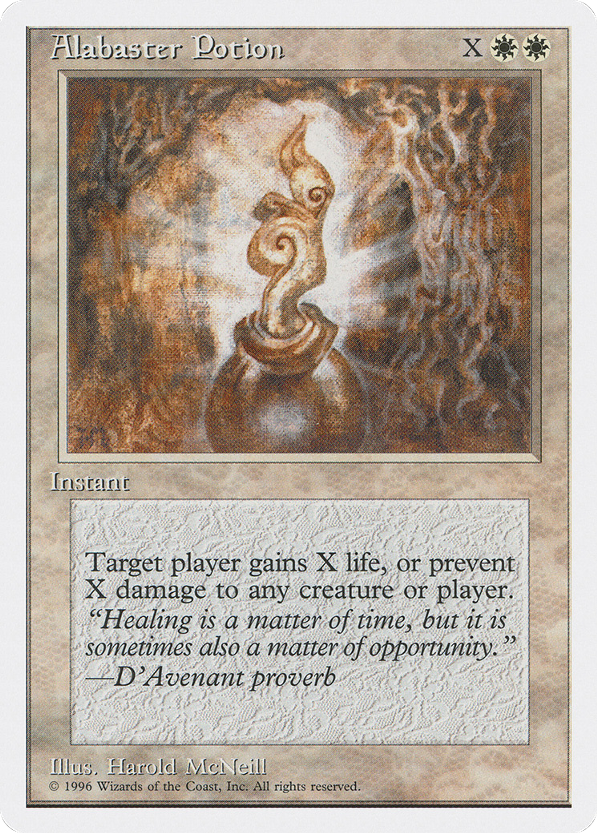 Potion d'albâtre — Introductory Two-Player Set — Magic: The Gathering