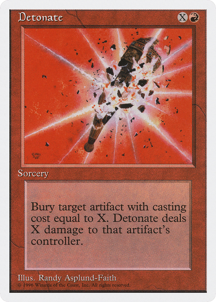 Detonate — Introductory Two-Player Set — Magic: The Gathering