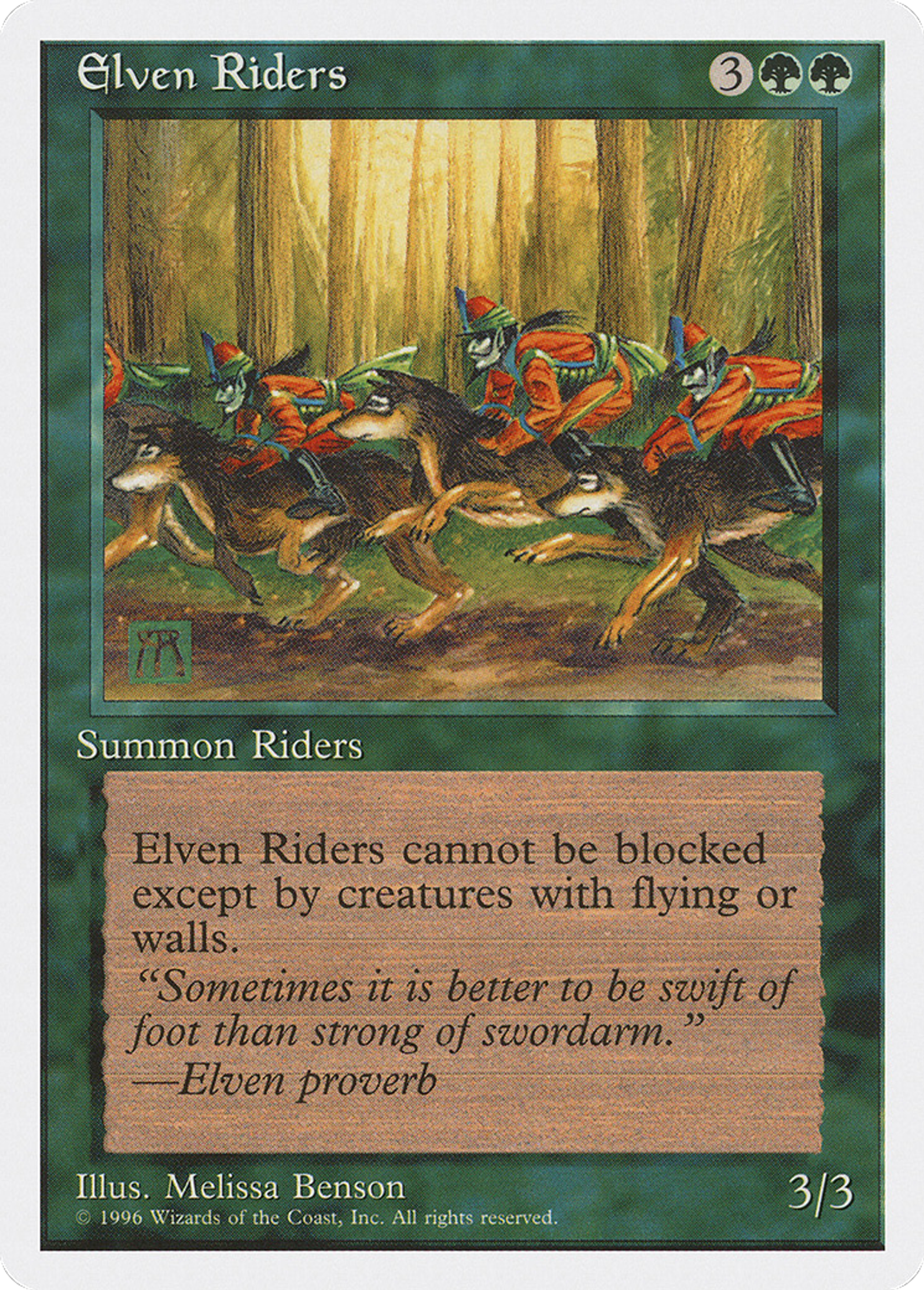 Cavaliers elfes — Introductory Two-Player Set — Magic: The Gathering