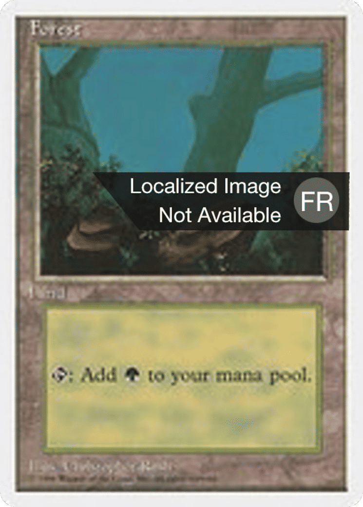 Forêt — Introductory Two-Player Set — Magic: The Gathering