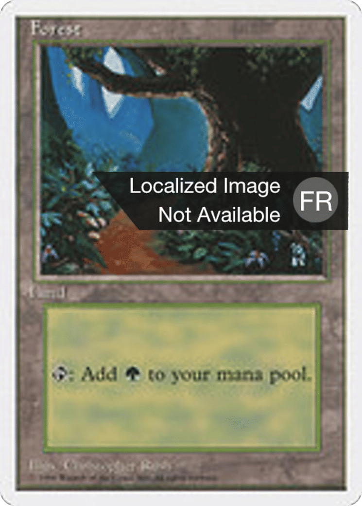 Forêt — Introductory Two-Player Set — Magic: The Gathering