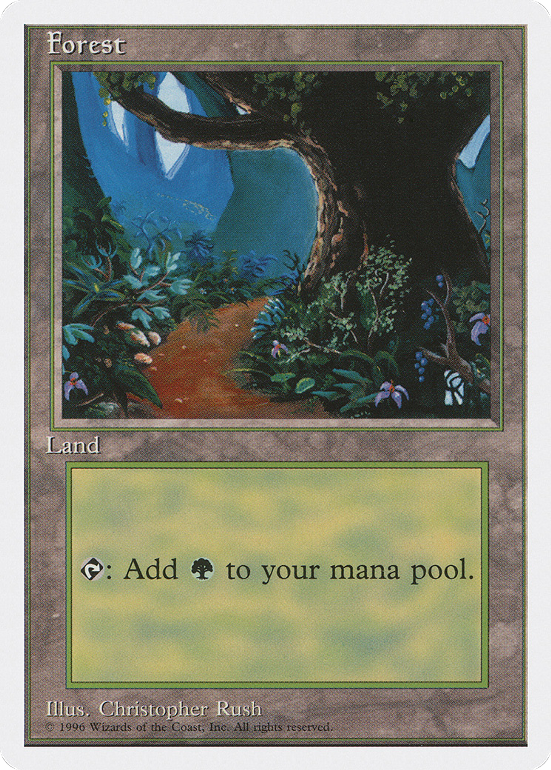 Forêt — Introductory Two-Player Set — Magic: The Gathering