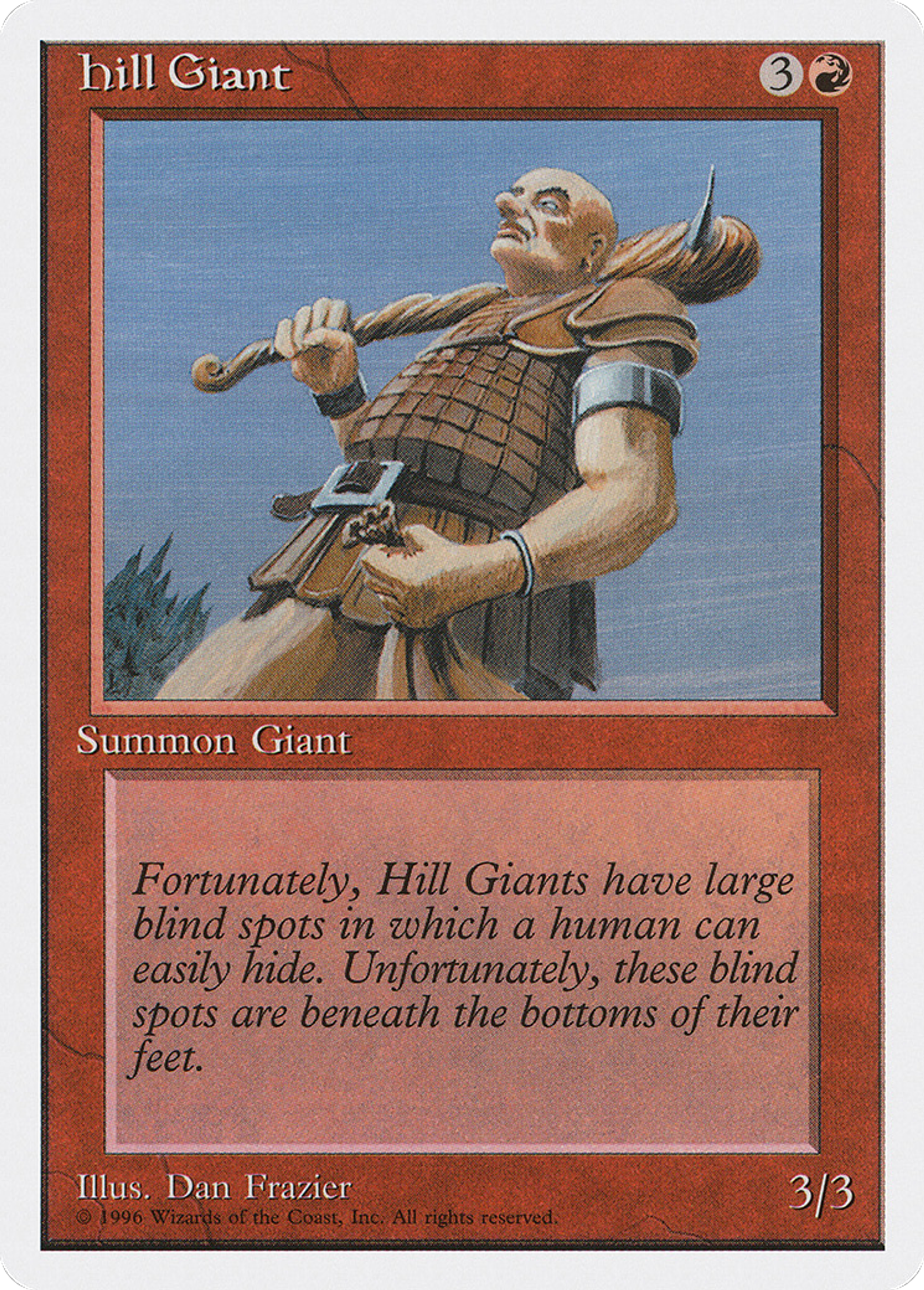 Hill Giant — Introductory Two-Player Set — Magic: The Gathering