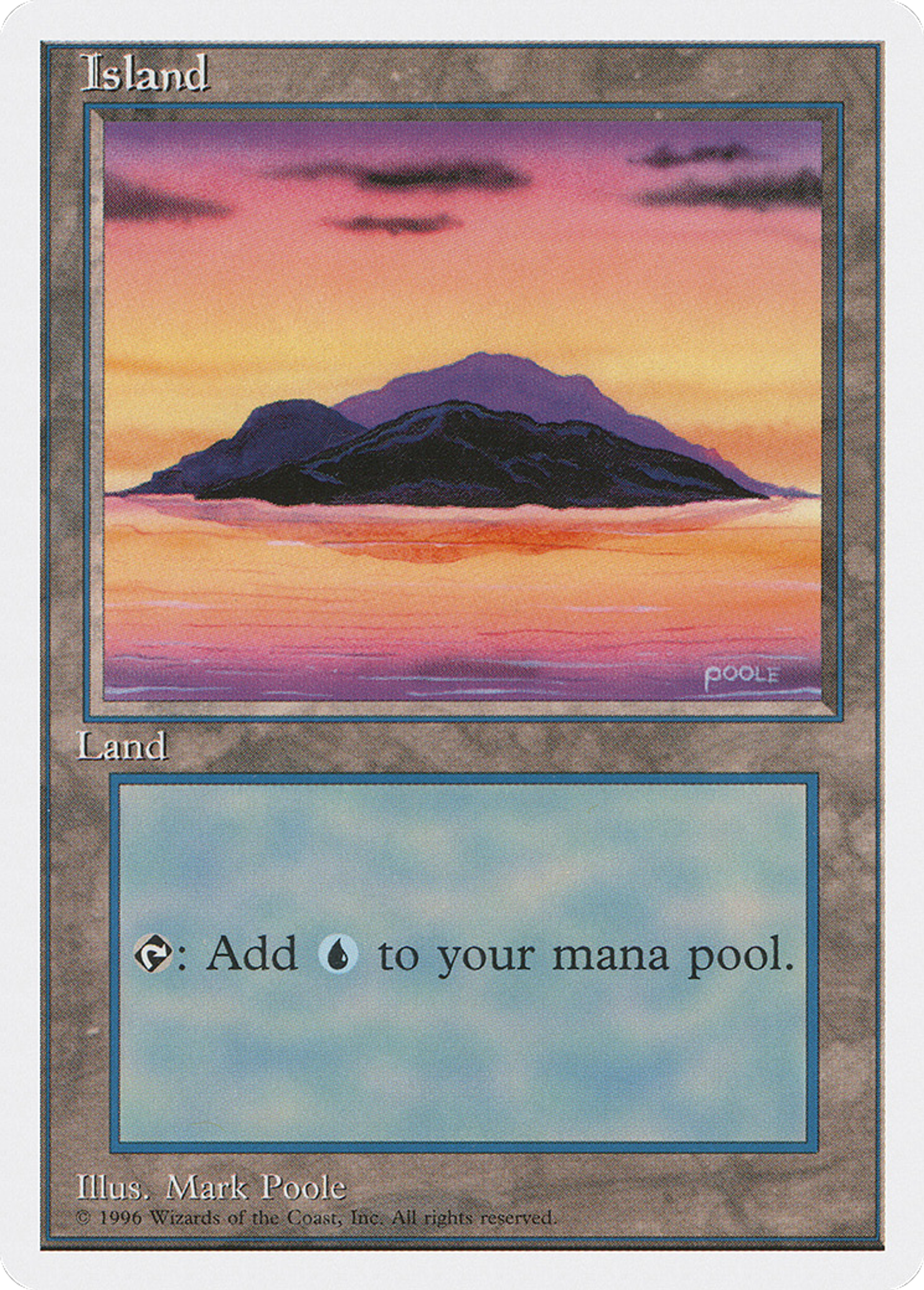 Island — Introductory Two-Player Set — Magic: The Gathering