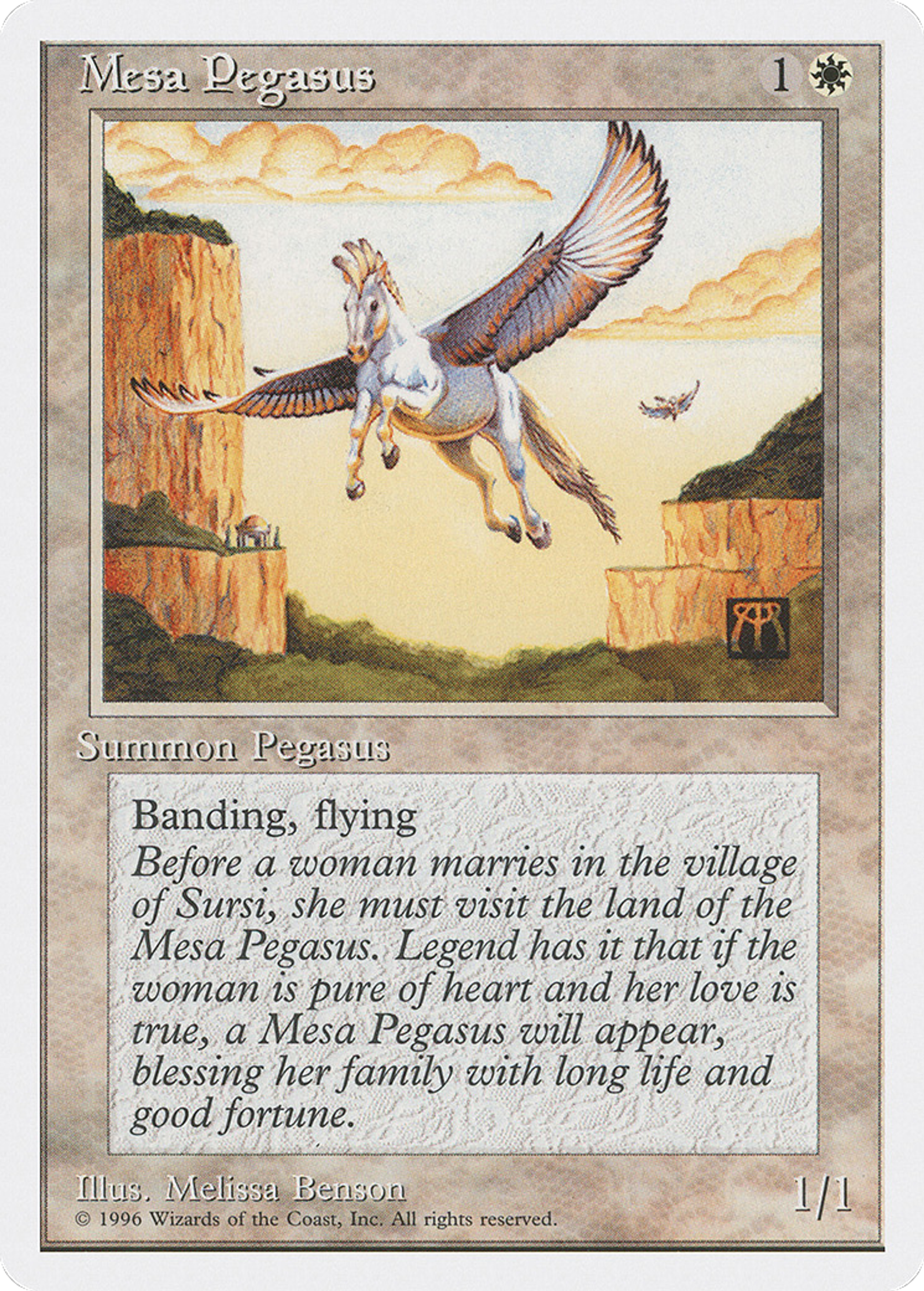 Pégase de Mesa — Introductory Two-Player Set — Magic: The Gathering