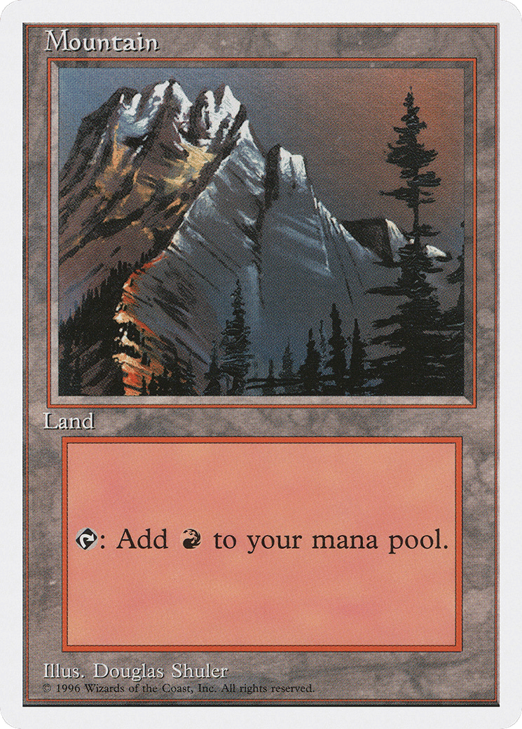 Mountain — Introductory Two-Player Set — Magic: The Gathering