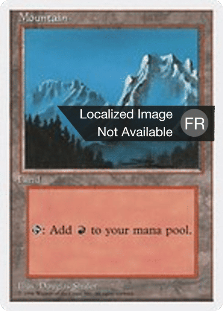 Montagne — Introductory Two-Player Set — Magic: The Gathering