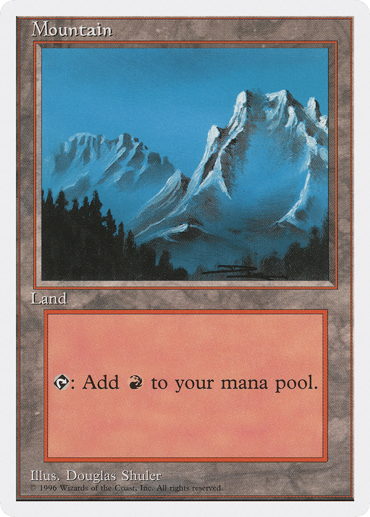 Mountain — Introductory Two-Player Set — Magic: The Gathering