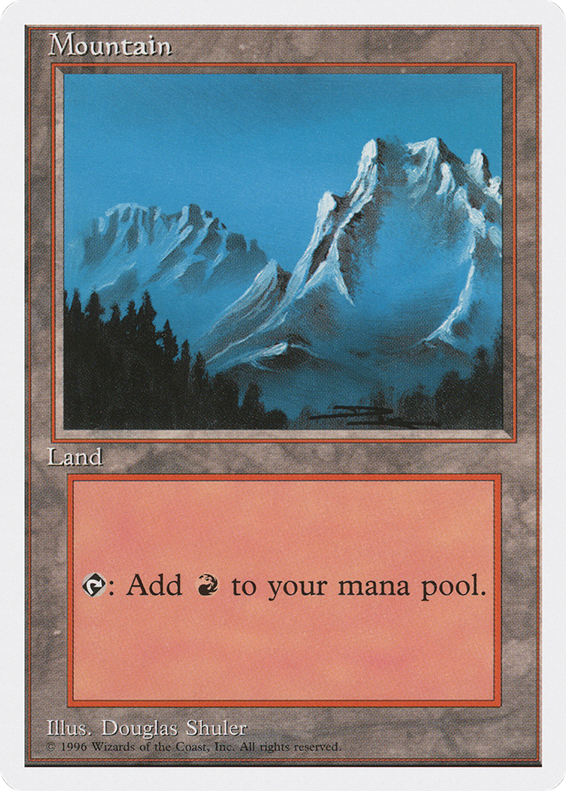 Mountain — Introductory Two-Player Set — Magic: The Gathering