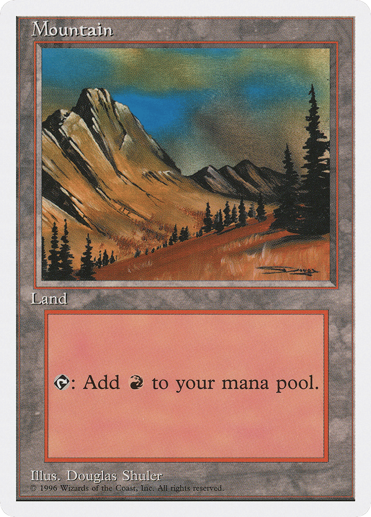 Mountain — Introductory Two-Player Set — Magic: The Gathering