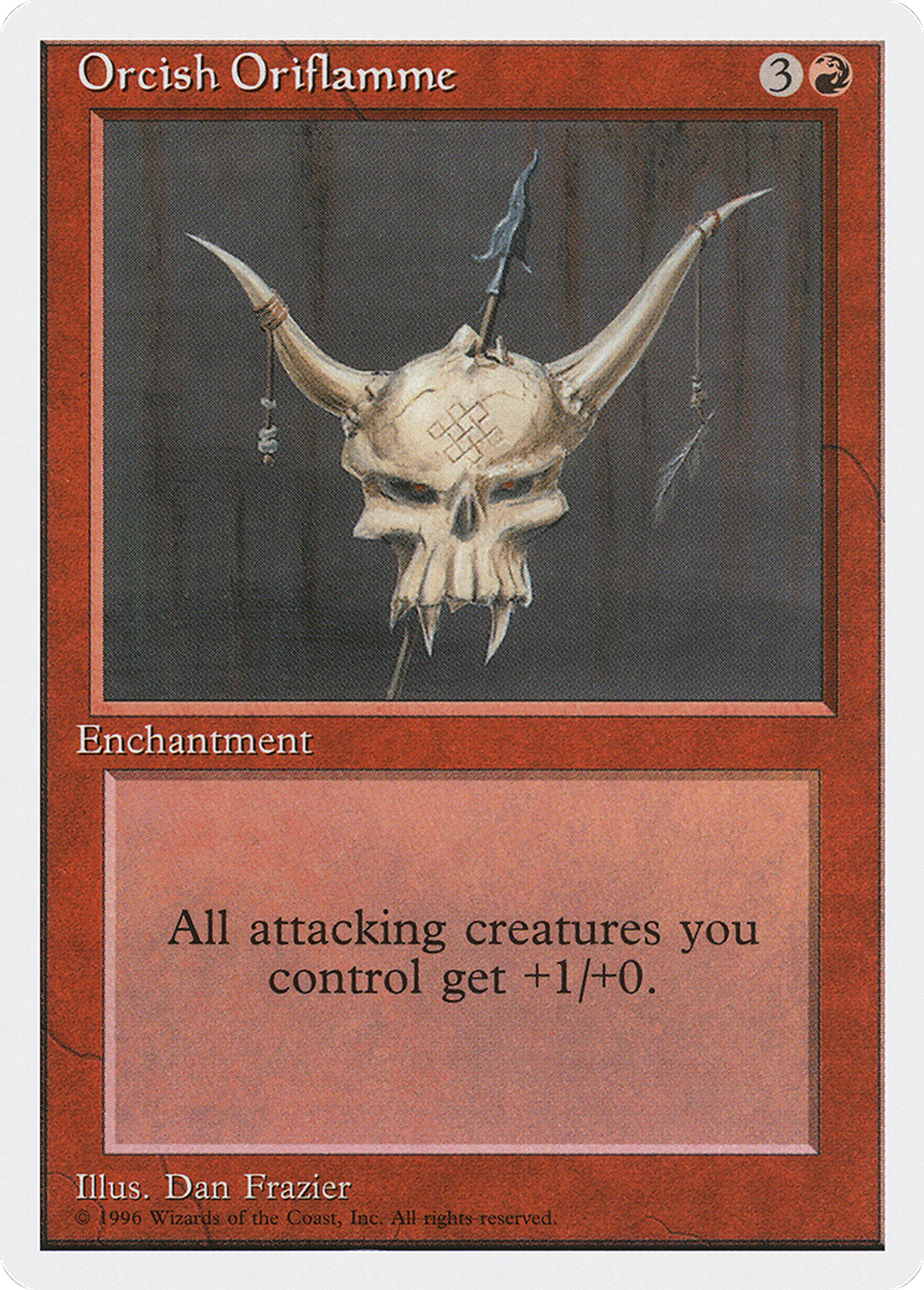 Oriflamme orque — Introductory Two-Player Set — Magic: The Gathering
