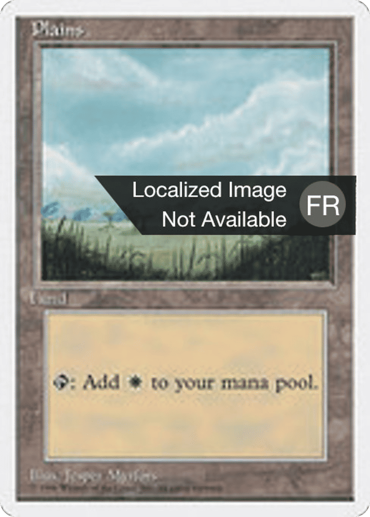Plaine — Introductory Two-Player Set — Magic: The Gathering