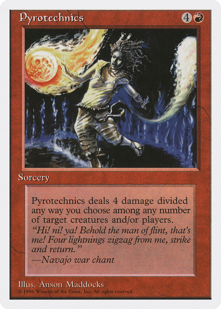 Pyrotechnics — Introductory Two-Player Set — Magic: The Gathering