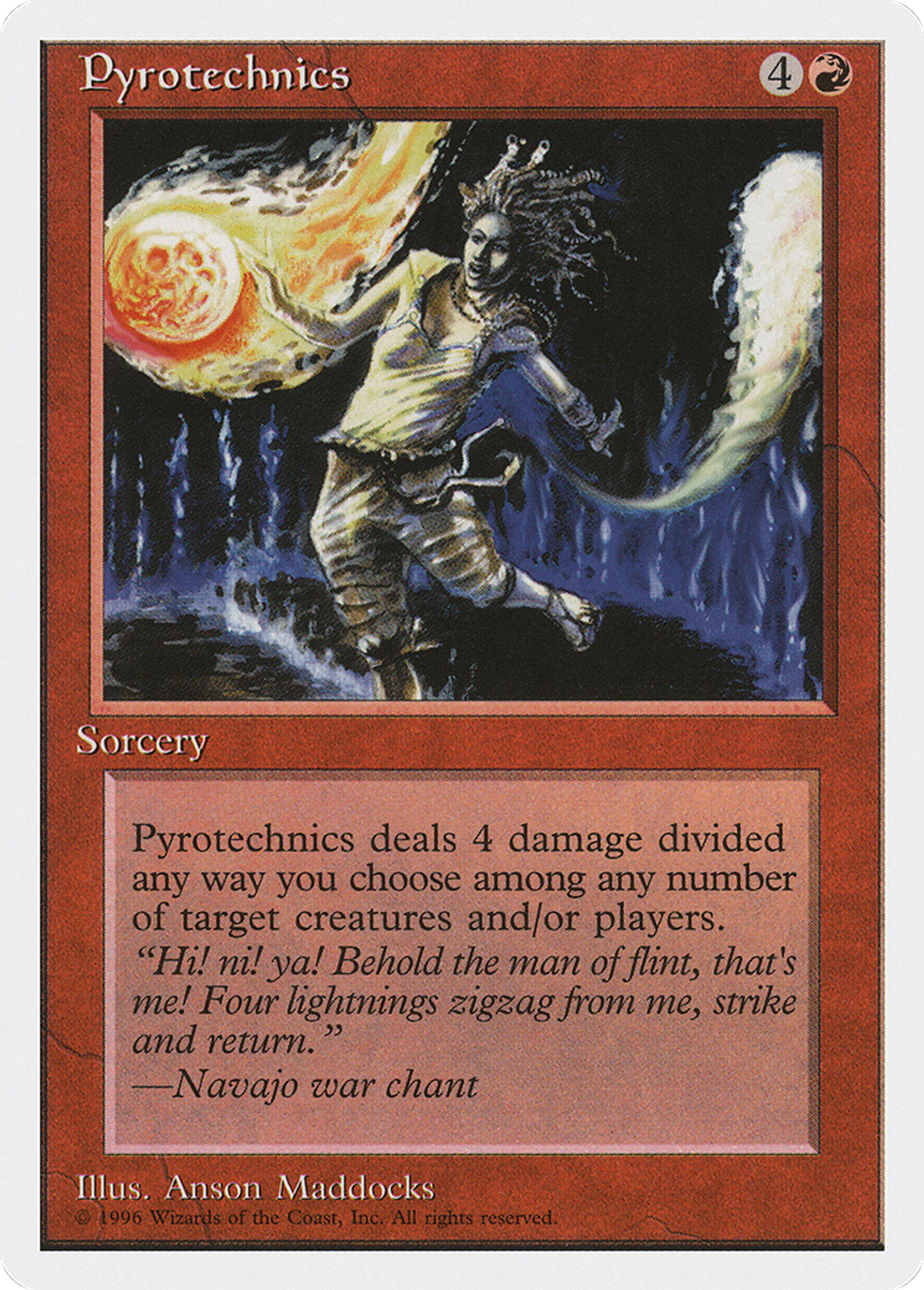 Pyrotechnie — Introductory Two-Player Set — Magic: The Gathering