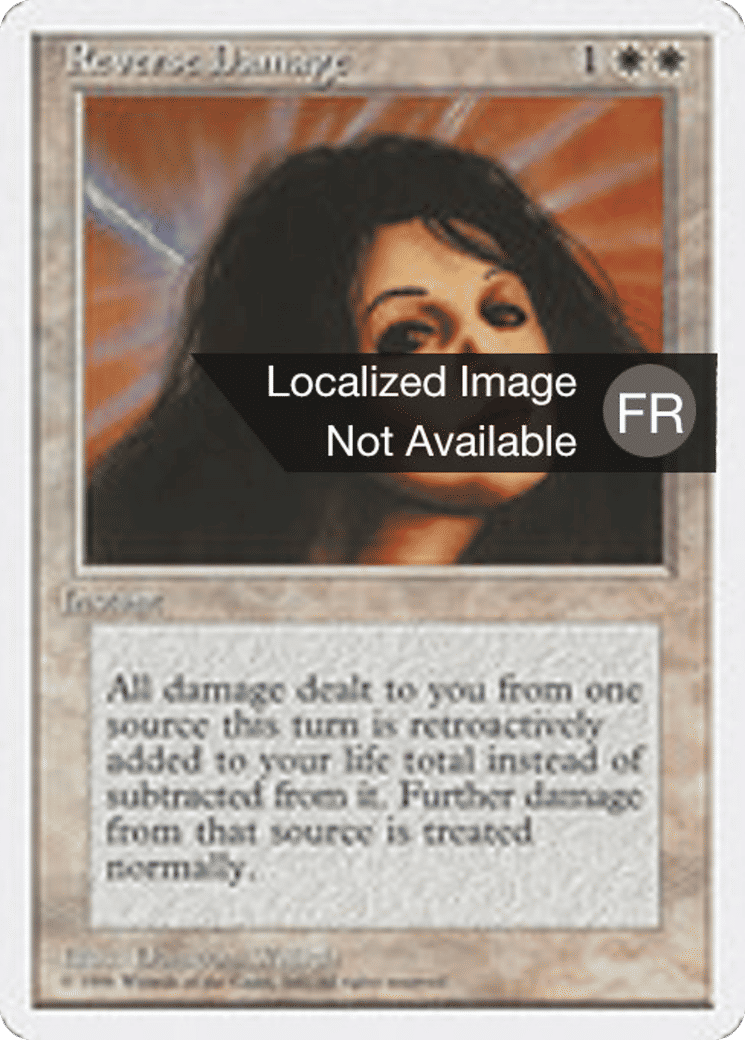 Inversion des dégâts — Introductory Two-Player Set — Magic: The Gathering