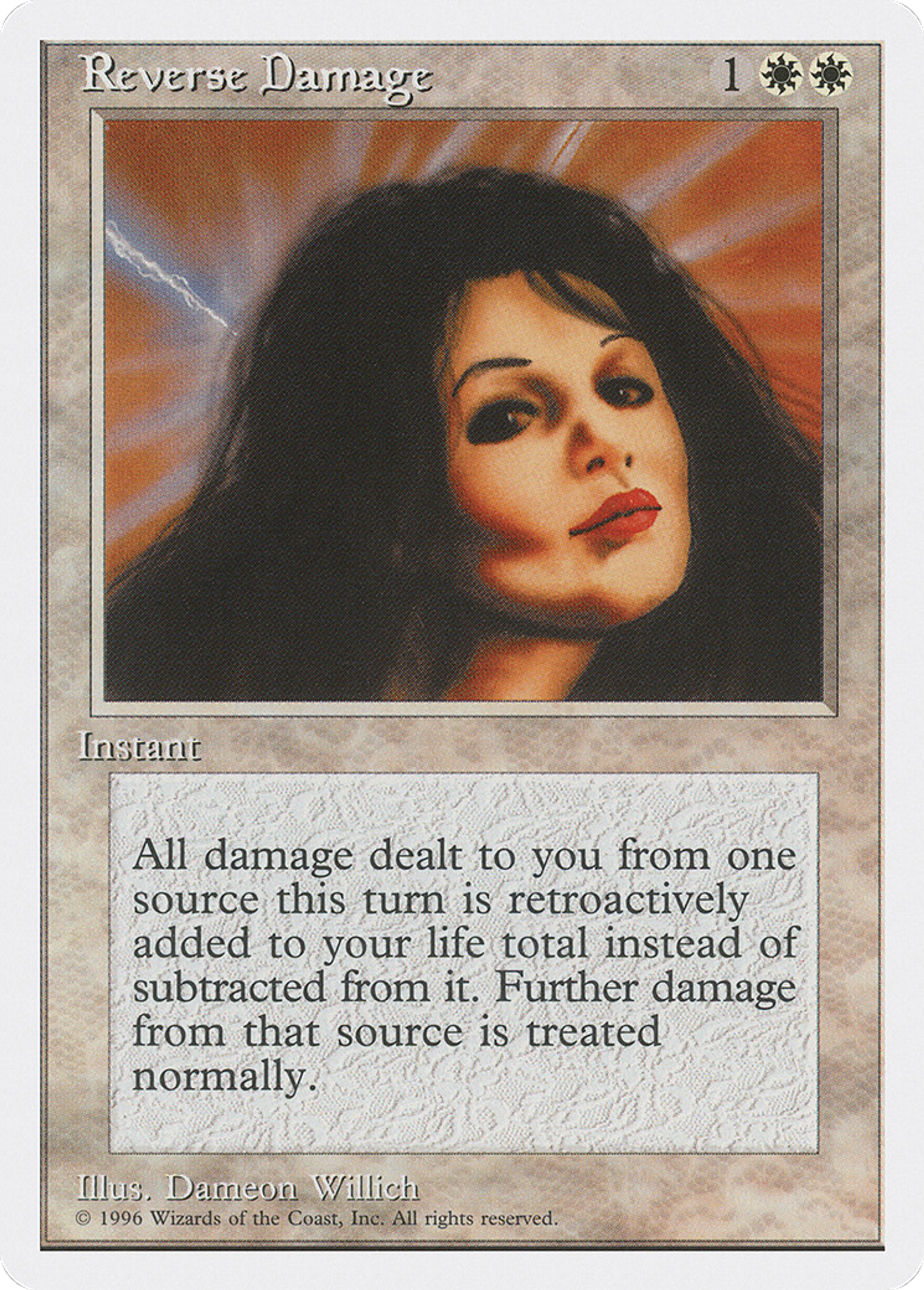 Reverse Damage — Introductory Two-Player Set — Magic: The Gathering